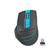 Мышь беспроводная A4Tech FG30 Black/Blue USB