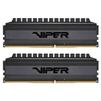 Модуль пам`яті DDR4 2x8GB/3000 Patriot Viper 4 Blackout (PVB416G300C6K)