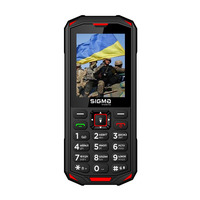 Мобильный телефон Sigma mobile X-treme PA68 Dual Sim Black/Red (4827798466520)