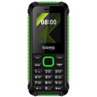 Мобильный телефон Sigma mobile X-style 18 Track Dual Sim Black/Green