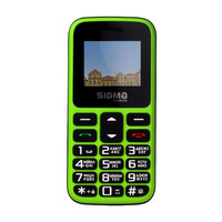 Мобильный телефон Sigma mobile Comfort 50 Hit 2020 Dual Sim Green (4827798120941)