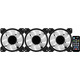 Вентилятор AeroCool Mirage 12 ARGB Pro (ACF3-MR10227.11), 120х120х25 мм, 6-Pin