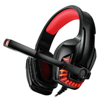 Гарнитура REAL-EL GDX-7650 Black/Red