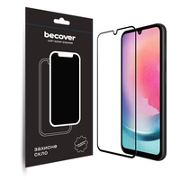 Защитное стекло BeCover для Samsung Galaxy A24 4G SM-A245/M34 5G SM-M346 Black (709083)