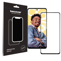 Защитное стекло BeCover для Realme C55 Black (709765)