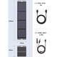 Солнечная панель Ugreen Solar Panel SC200 200W IP67 MPPT XT60+MC4