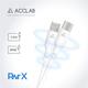 Кабель ACCLAB PwrX USB Type-C - Lightning (M/M), 30 W, 1.2 м, White (1283126559556)