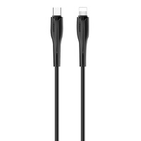 Кабель Usams US-SJ405 USB Type-C - Lightning, 1 м, Black (SJ405USB01)