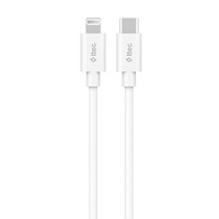 Кабель Ttec USB Type-C - Lightning (M/M), 1.5 м, White (2DKM04B)