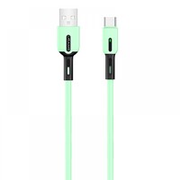 Кабель Usams US-SJ433 USB-USB Type-C, 1 м, Mint (SJ433USB03)