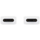 Кабель Samsung USB Type-C - USB Type-C (M/M), 1 м, White (EP-DA705BWRGRU) OEM