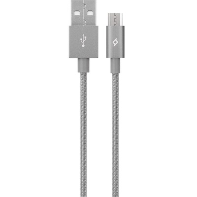 Кабель Ttec USB - микро USB (M/M), AlumiCable, 1.2 м, Space Gray (2DK11UG)