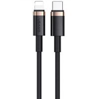 Кабель Usams US-SJ484 USB Type-C - Lightning, 1.2 м, Black (SJ484USB01)