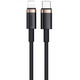 Кабель Usams US-SJ484 USB Type-C - Lightning, 1.2 м, Black (SJ484USB01)