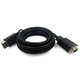 Кабель Cablexpert DisplayPort - VGA (M/M), 1.8 м, черный (CCP-DPM-VGAM-6) пакет