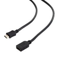 Кабель Cablexpert HDMI - HDMI (M/F), подовжувач, 1.8 м, чорний (CC-HDMI4X-6) пакет