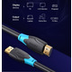 Кабель Vention HDMI - HDMI V 2.0 (M/M), 2 м, Black (AACBH)