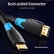 Кабель Vention HDMI - HDMI V 2.0 (M/M), 2 м, Black (AACBH)