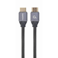 Кабель Cablexpert HDMI - HDMI V 2.0 (M/M), 1 м, чорний/сірий (CCBP-HDMI-1M) коробка