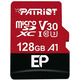 Карта памяти MicroSDXC 128GB UHS-I/U3 Class 10 Patriot EP A1 R90/W80MB/s + SD-adapter (PEF128GEP31MCX)