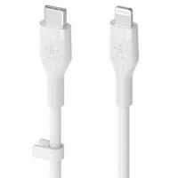 Кабель Belkin BoostCharge Flex USB Type-C - Lightning, 2 м, White (CAA009bt2MWH) OEM