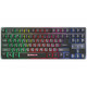 Клавіатура REAL-EL Gaming 8710 TKL Backlit Ukr Black