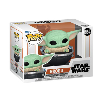 Фігурка Funko POP Star Wars: Mandalorian S9 - Grogu w/prama