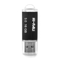 Флеш-накопитель USB3.0 16GB Hi-Rali Corsair Series Black (HI-16GB3CORBK)