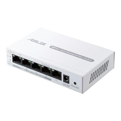 Коммутатор ASUS ExpertWiFi EBP15 5xGE (4xPoE), 60Вт, Управляемый L2+