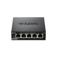 Комутатор D-Link DES-105/E 5xFE, Некерований, Метал