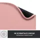 Игровая поверхность Logitech Mouse Pad Studio Darker Rose (956-000050)