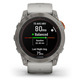 Смарт-годинник Garmin Fenix 7X Pro Sapphire Solar Titanium with Grey/Orange Band (010-02778-64)