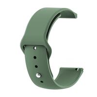 Силиконовый ремешок BeCover для Xiaomi iMi KW66/Mi Watch Color/Haylou LS01/Watch S1 Active Pine-Green (706362)