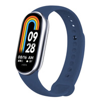 Силиконовый ремешок BeCover для Xiaomi Mi Smart Band 8 Blue Horizon (709380)