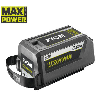 Аккумулятор Ryobi RY36B60A MAX POWER HIGH ENERGY, 36В, 6А•ч, 1.82кг