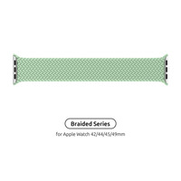 Ремешок Armorstandart Braided Solo Loop для Apple Watch 42mm/44mm/45mm/49mm Mint Size 8 (160 mm) (ARM64914)