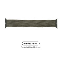 Ремінець Armorstandart Braided Solo Loop для Apple Watch 38mm/40mm/41mm Inverness Green Size 2 (120 mm) (ARM58063)