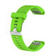 Ремешок для Garmin QuickFit 20 Smooth Silicone Band Green (QF20-SMSB-GRN)