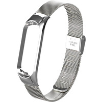 Ремешок BeCover Metal для Xiaomi Mi Smart Band 5/Mi Smart Band 6 Silver (705147)