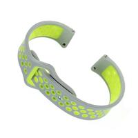 Ремешок BeCover Vents Style для Xiaomi iMi KW66/Mi Watch Color/Watch S1 Active/Haylou LS01/LS05 Grey-Green (705807)