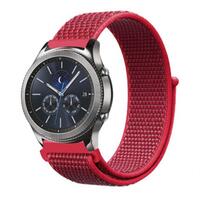 Ремешок BeCover Nylon Style для Samsung Galaxy Watch 42mm/Watch Active/Active 2 40/44mm/Watch 3 41mm/Gear S2 Classic/Gear Sport Red (705822)