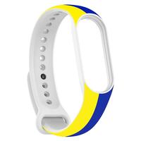 Ремешок Armorstandart New Style для Xiaomi Mi Band 7/6/5 Blue-Yellow (ARM61907)