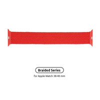 Ремешок Armorstandart Braided Solo Loop для Apple Watch 38mm/40mm/41mm Red Size 2 (120 mm) (ARM58069)