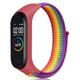 Ремешок BeCover Nylon Style для Xiaomi Mi Smart Band 7 Red-Rainbow (707669)