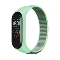 Ремешок BeCover Nylon Style для Xiaomi Mi Smart Band 5/Mi Smart Band 6 Mint (705426)