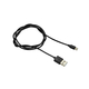 Кабель Canyon USB - Lightning (M/M), 1 м, Black (CNS-MFICAB01B)