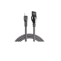 Кабель ColorWay USB-Lightning, 2.4А, 1м, Black (CW-CBUL013-BK)