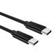 Кабель Choetech USB Type-C – USB TypeC (M/M), 0.5 м, Black (CC0001)