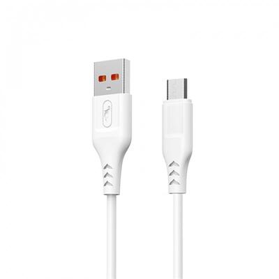 Кабель SkyDolphin S61VB USB - микро USB (M/M), 2 м, White (USB-000451)