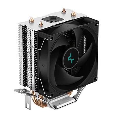 Кулер процессорный DeepCool AG200 (R-AG200-BKNNMN-G), Intel: 1700/1200/1151/1150/1155, AMD: AM5/AM4, 119х77х133 мм, 4-pin